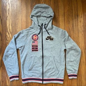 NIKE BASKETBALL USA ZIP UP HOODIE